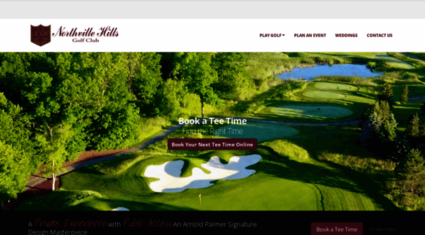 northvillehillsgolfclub.com