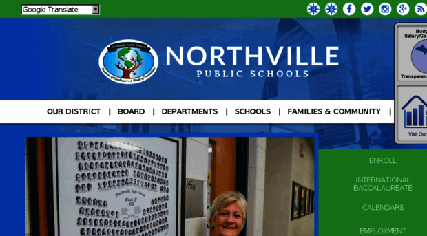 northvilleschools.edlioschool.com