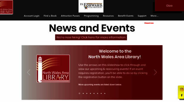 northwaleslibrary.org