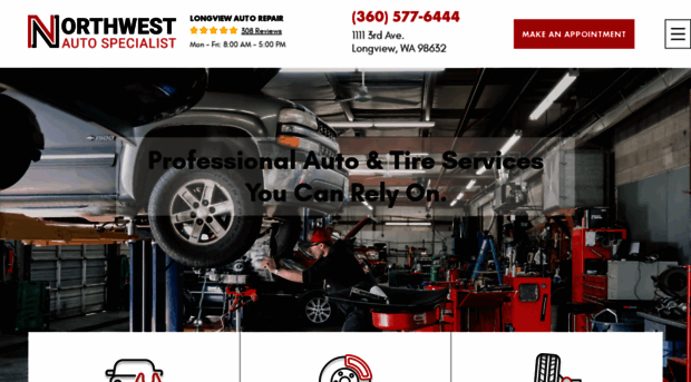 northwestautospecialist.com