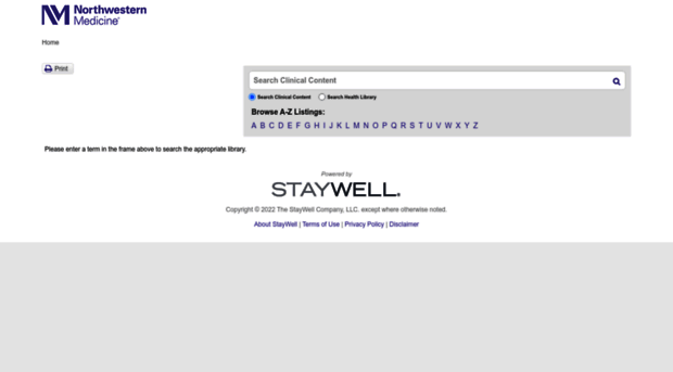 northwesternmedicineib.staywellsolutionsonline.com