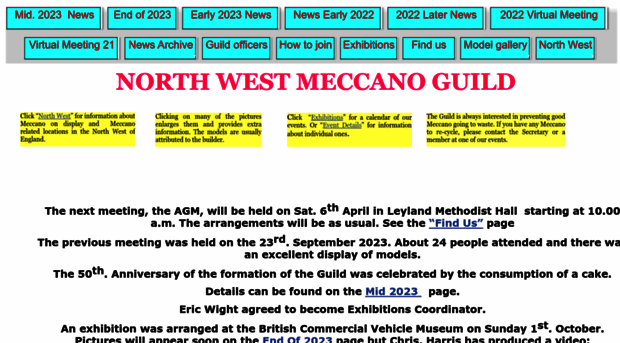 northwestmeccano.co.uk