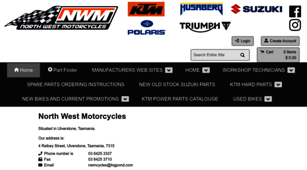 northwestmotorcycles.com.au