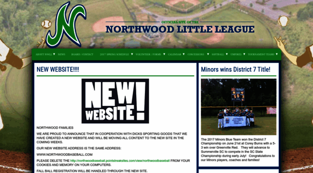 northwoodbaseball.pointstreaksites.com