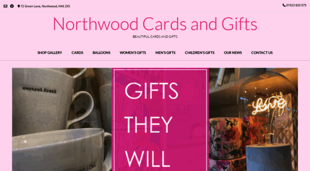 northwoodcardsandgifts.com