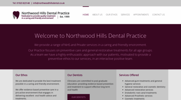 northwoodhillsdental.co.uk