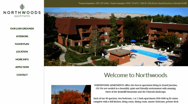 northwoodsapartmentsgj.com