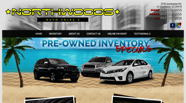 northwoodsautosales.net