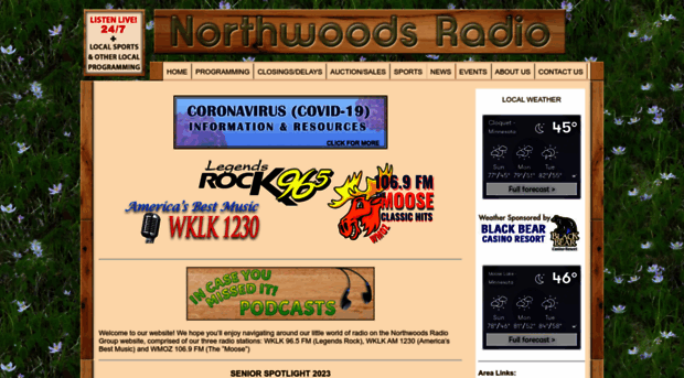northwoodsradio.com