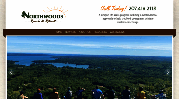 northwoodsranchandretreat.com