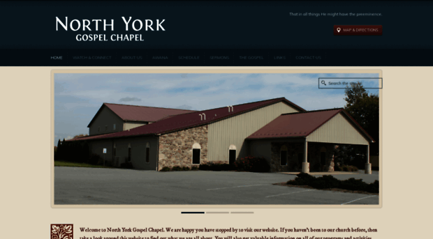 northyorkgospelchapel.org