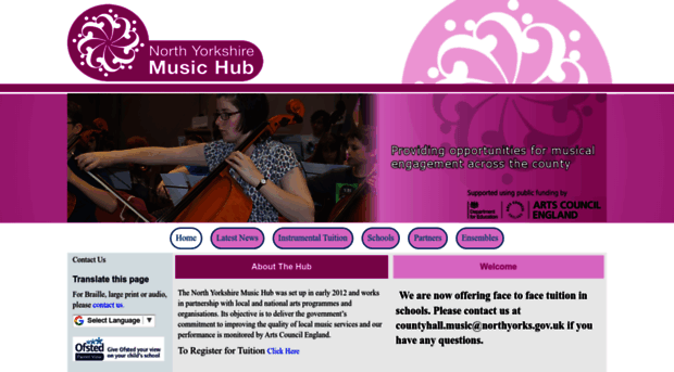 northyorkshiremusichub.co.uk