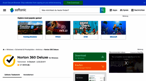 norton-antivirus.softonic.de