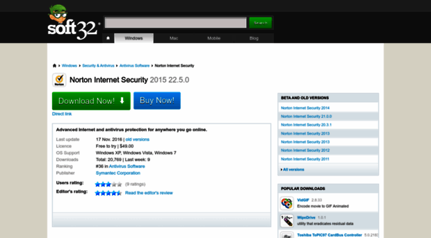 norton-internet-security.soft32.com