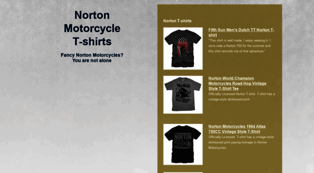 norton-tshirts.com