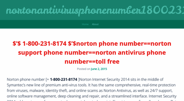 nortonantivirusphonenumber18002318174.wordpress.com