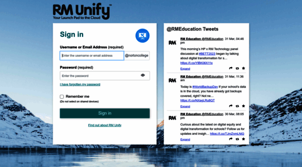 nortoncollege.rmunify.com