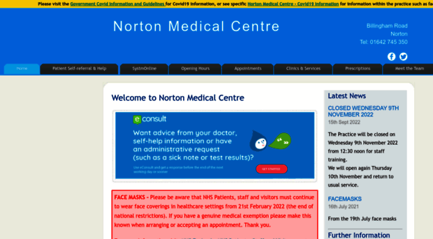 nortonmedicalcentre.nhs.uk