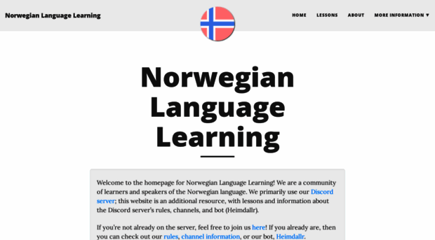 norwegianlanguagelearning.no