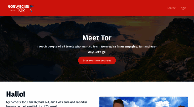 norwegianwithtor.com