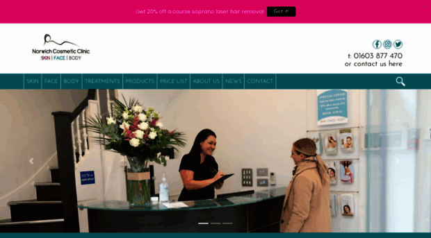 norwichcosmeticclinic.com