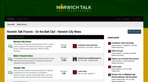 norwichtalk.com