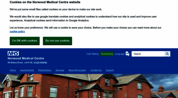 norwoodmedicalcentre.co.uk