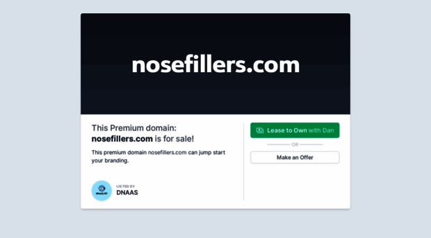 nosefillers.com