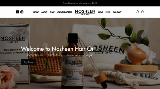 nosheenhairoil.com