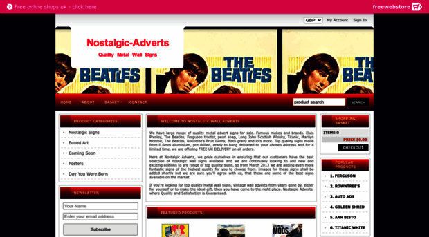 nostalgicadverts.com