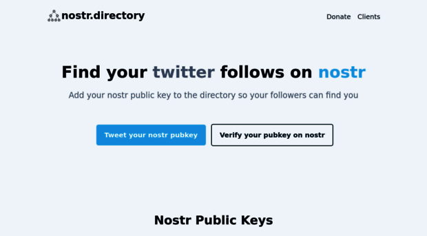 nostr.directory