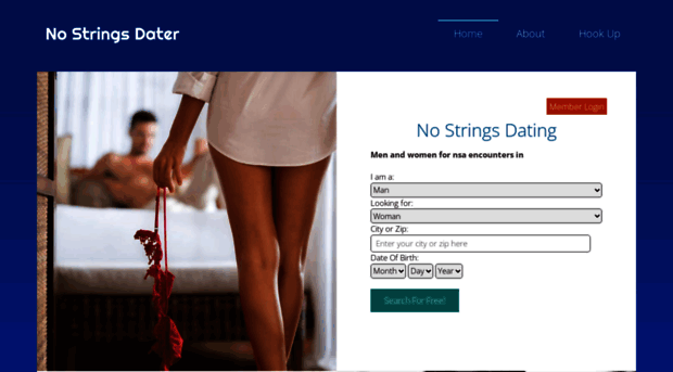 nostringsdater.com