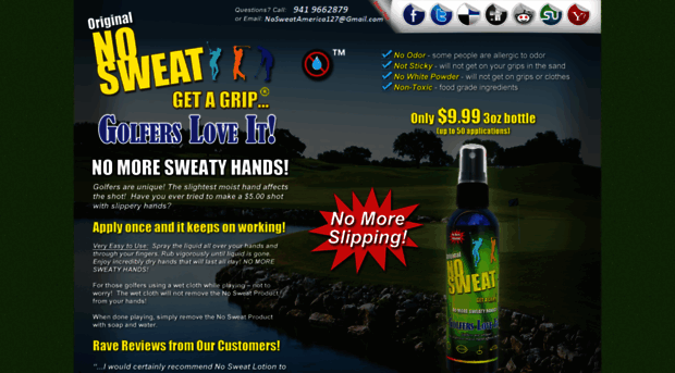 nosweatgolf.com