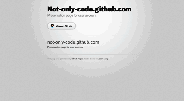 not-only-code.github.io