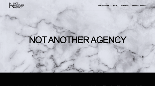 notanotheragency.com