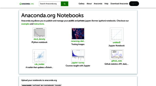 notebooks.anaconda.org