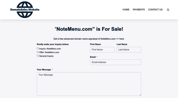 notemenu.com