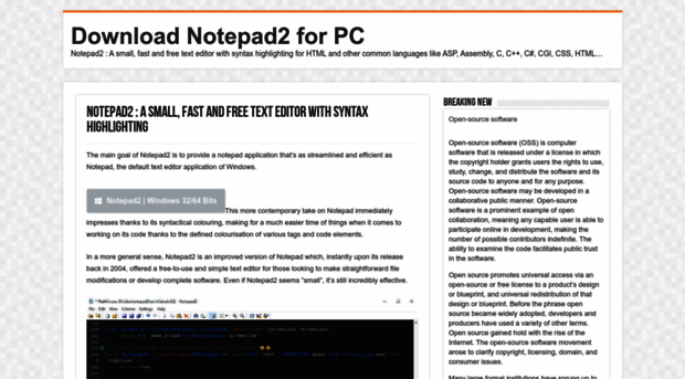 notepad2.com