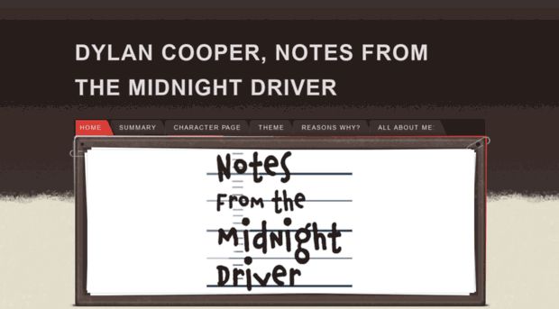 notesfromthemidnightdriver21.weebly.com