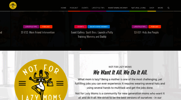 notforlazymoms.com