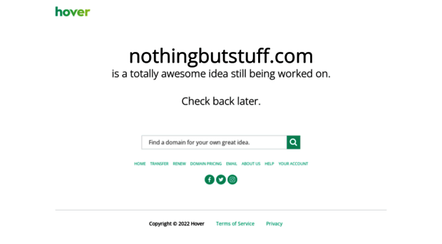 nothingbutstuff.com