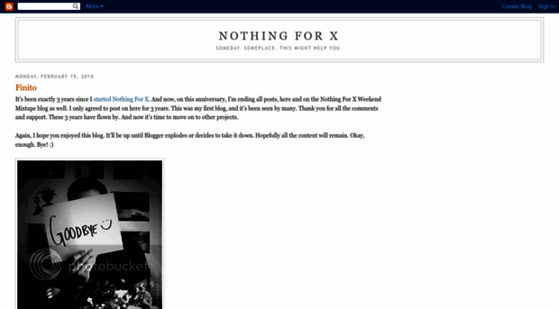 nothingforx.blogspot.com