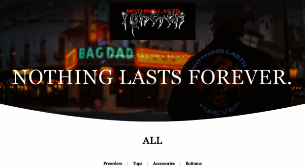 nothinglastsforever.one