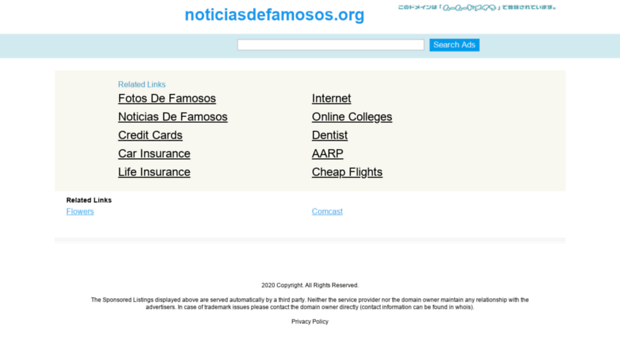 noticiasdefamosos.org