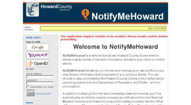 notifyme.howardcountymd.gov