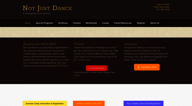 notjustdance.net