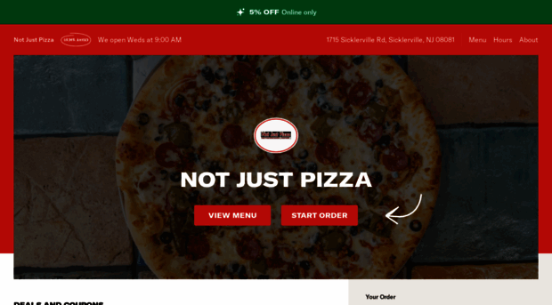 notjustpizzanj.com