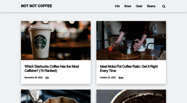 notnotcoffee.com