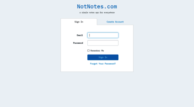 notnotes.com