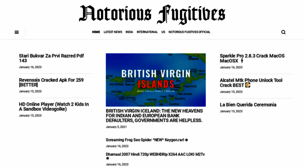 notoriousfugitives.com